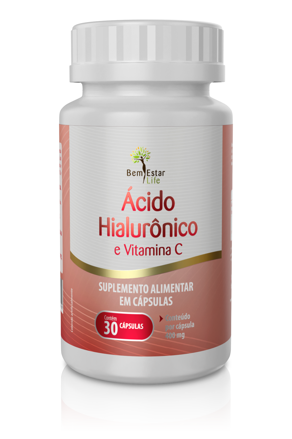 ACIDO HIALURÔNICO COM VITAMINA C - 30 CAPSULAS