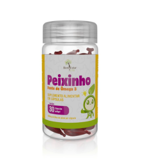 OMEGA 3 PEIXINHO - 30 CAPSULAS 0,25 pts