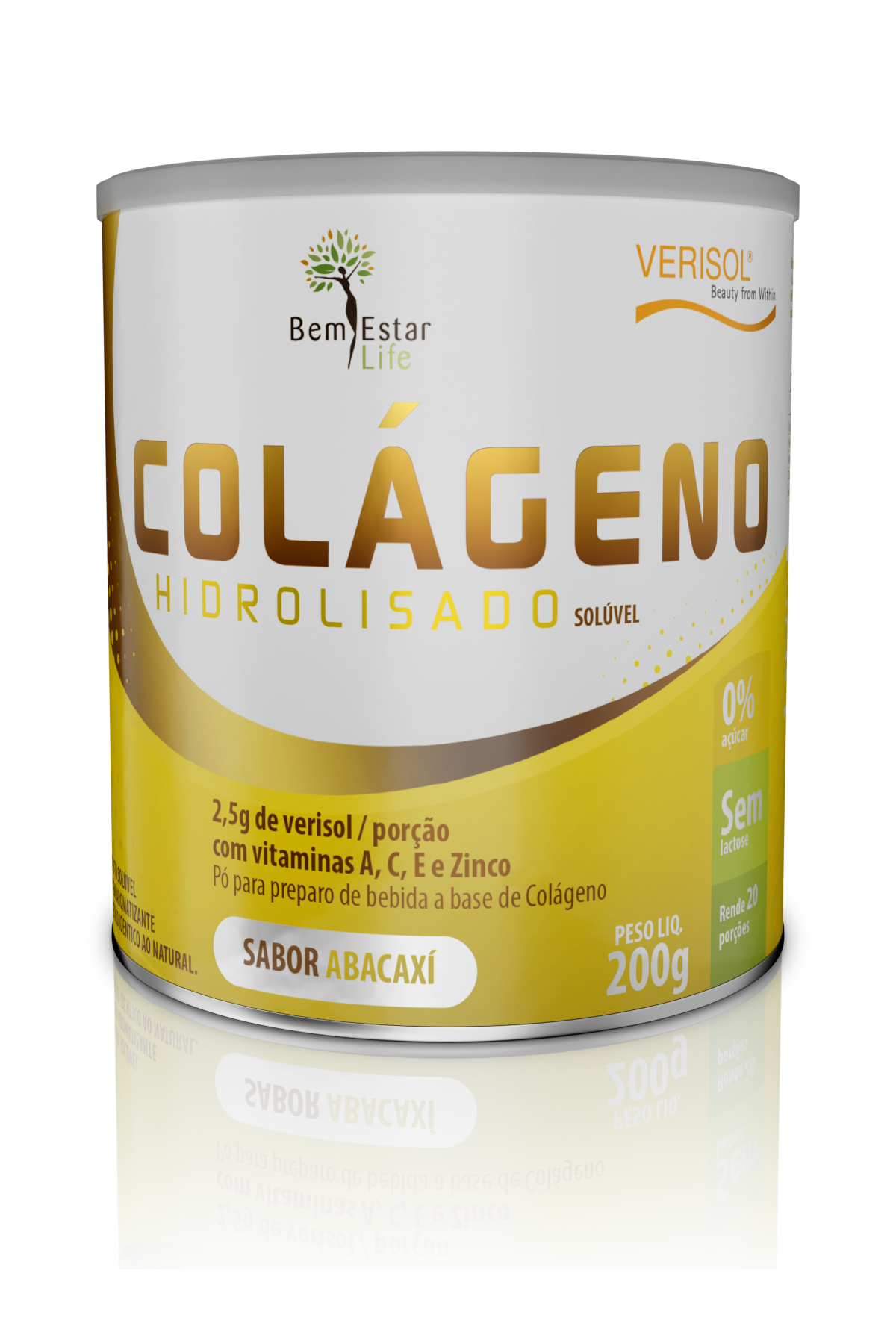 COLAGENO EM PO COM VERISOL ´SABOR ABACAXI